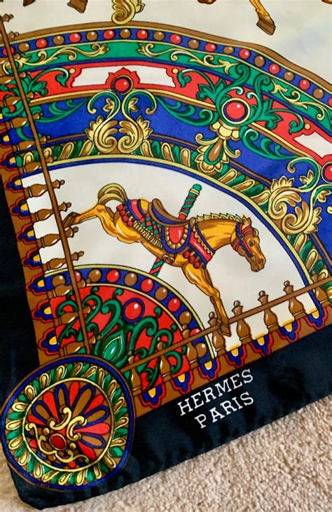 hermes scarf horses